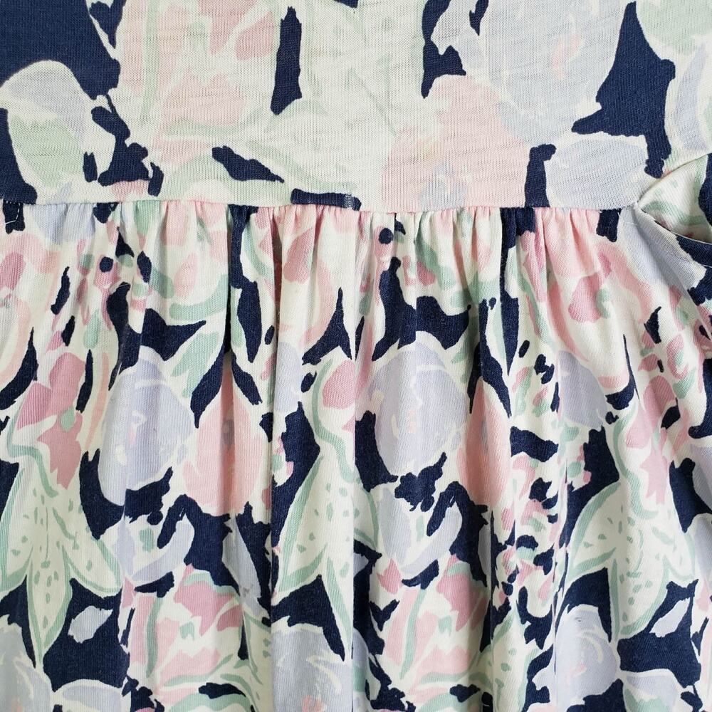 Vintage Laura Ashley Dress Made USA Floral Prairie Cottagecore Midi M/L - Picture 5 of 11